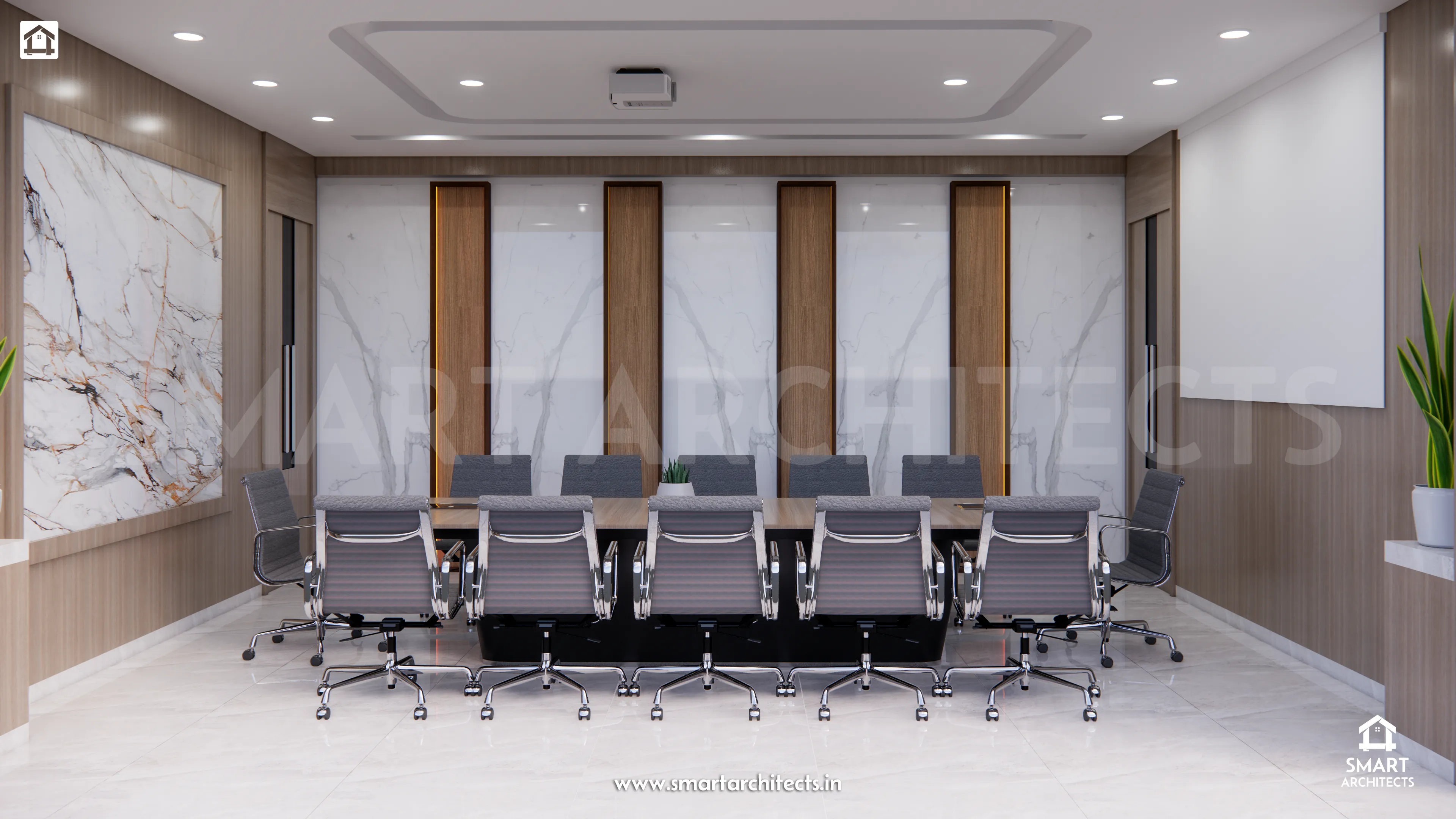 Office design by Smart Architects